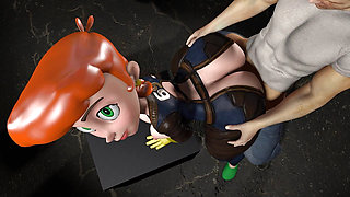 Dexter's Mom Bend Over Pounded Standing up Fallout and Dexter's Lab Parody