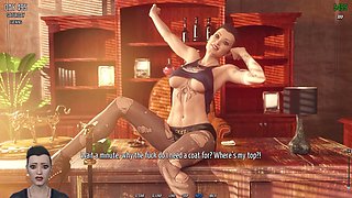 3d, 3d footjob, cartoon footjob