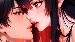 Vampire Step-Mom's Crimson Moon Seduction  Eternal Taboo Fantasy