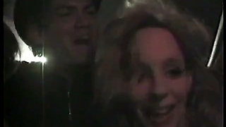 Gorgeous blonde MILF gets fucked hard in taxi while her friend watches