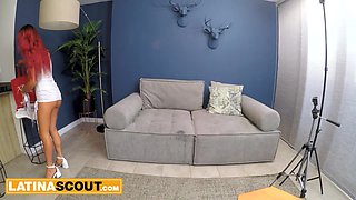 Big Booty Latina Teen RAMMED HARD By Big White Cock In Amateur Casting