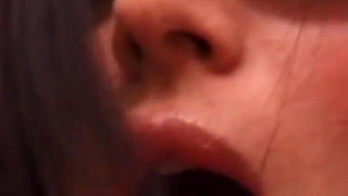 Sexy Brunette Plays with a Sex Toy