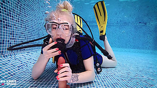 Deep Throat Dive Scuba Suck Training