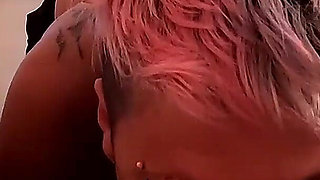 She Loves Licking My Bald Balls and Swallowing My Cum