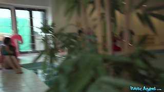 Martin Gun Risks Passion by a Public Poolside