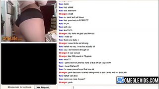 Submissive Omegle plays teen on