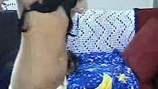 Small titted brunette amateur anal nailed at home