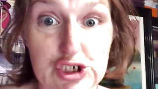 Spreading My Hairy Pussy Lips Apart to Do a Catheter Piss Into a Glass in My Bedroom. Giving You an Epic View of My Tight Minge