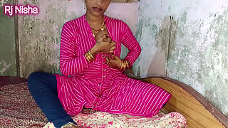 Desi Housewife Rj Nisha Masturbate by Baigan