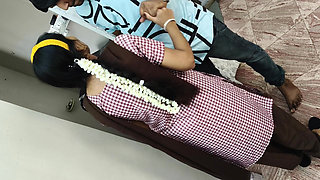 College Students Having Affair in Extra Class