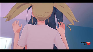 Kaiju N8 - Kikoru Shinomiya Sucking a Big Dick