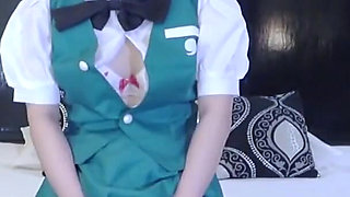 Cosplay Angel. Nurse Style Cosplayer Brings a Playful and Lively Solo Performance in a Fun Character Moment - Part2
