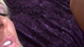 Mature Blonde Rides BBC Till Dripping Wet Climax