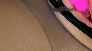 English MILF Samantha Stockings Gets Naughty with a Sex Toy on the Sofa