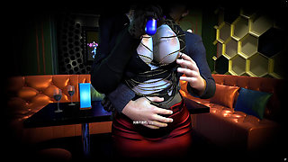 3D Big Boobs Slut Wearing Hot Pantyhose Got Fucked so Hard