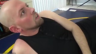 Goddess Anat Dominates Slave in HD Femdom - Pantyhose Fetish & Muscle Worship Part 3