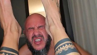 Foot job and hardcore foot fetish
