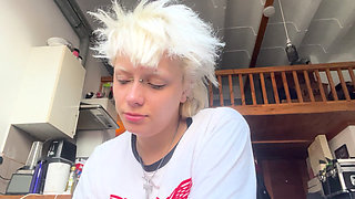 Smoking a Cigarette Lazy Coffee No Makeup