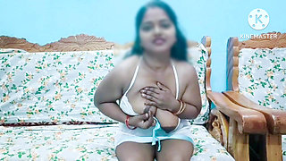 Horny girl seducing by dirty talk and masturbating her pussy - tamil erotic video