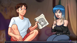 Summertime Saga Eve Animation Collection part 13 Nude Sex Game Play 18+ Adult Game Play