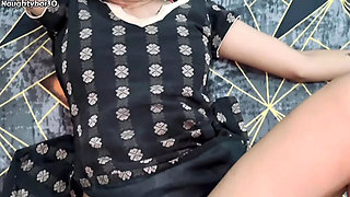 Indian Village Schoolgirl Fucked by Boyfriend at Bhabhi's House - Tight Pussy & Cumshot