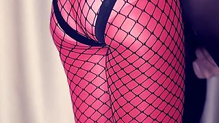 Mistress Likes to Fuck His Ass in Pantyhose
