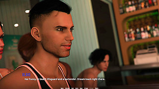 Dominos Beach 8: John's Flirty Date Proposal to Fiona