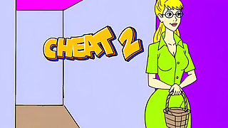 Married Housewife Maria Spreads Her Legs ( Full Story) Cartoon. Cheating 2
