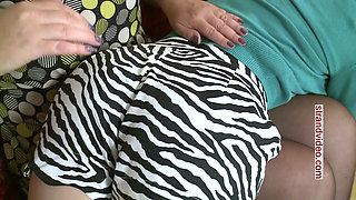 Ludella Hahn Spanked