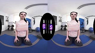Explicit Revelation From A Busty Gymnast - Busty Shaved Teen Fingering