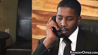 Petite secretary smashed by her BBC boss