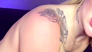 French Blonde Gets Squirt Orgasm and Huge Creampie - Cum Dumpster Life