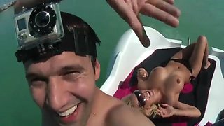 Blonde: Blowjob, Big Tits  Spooning Porn