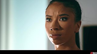 Ameena Green in crazy sex orgy