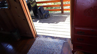 Cabin Prisoner Part 1! (objectified Doormat)