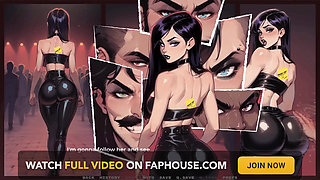 My New Girlfriend Taboo Hentai Game Ep. 41 BDSM Spanking with My Goth GF!