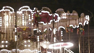 Black Monster Cock Stretches Little Slut Veronica Leal's Holes