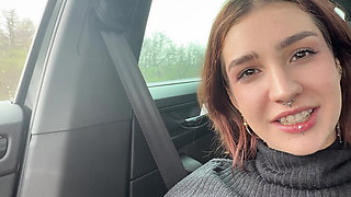 Scarlet Spark Squirting Pissing Farting in My Car