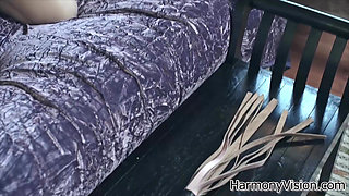 Erotic brunette gets arse fucked