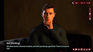 John Denvers Office Boss Cuckold - Wife Sarah Ass Grabbed and Kissed at Party