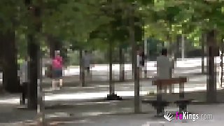 Skinny And Hairy Teen 18+ Zuko Seduces And Bangs Random Guys In The Park