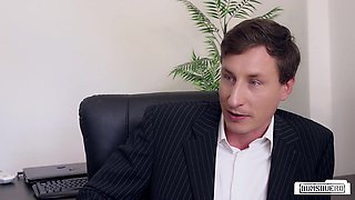 July Johnson's Tantalizing Taste Ignites Office Passion