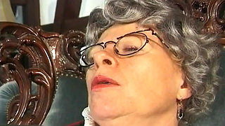 Solo German Granny Likes to Finger Her Cunt