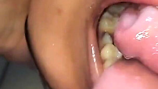 Deep Throat Upside Down Until Cum in Throat