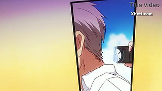 Hentai Anime Sex: Hardcore Fuck with Blowjob and Creampie on Big Booty Teen