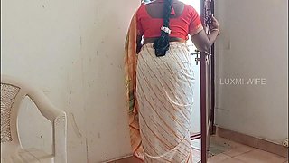 Bank Manager Fucking Housewife in Saree for Loan Repayment