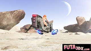 Cover-girl Alien - futanari video - Futa3DX