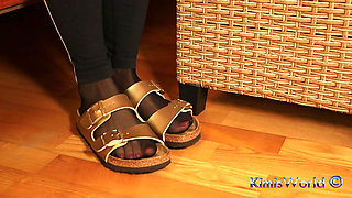 Sheer Nylon Soles & Toes in Action