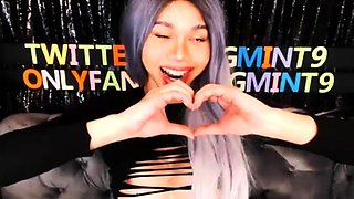 Solo ladyboy masturbation