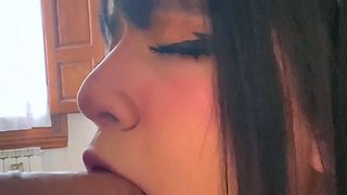 Teen blowjob and hardcore fun
